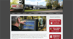Desktop Screenshot of imcmetals.com